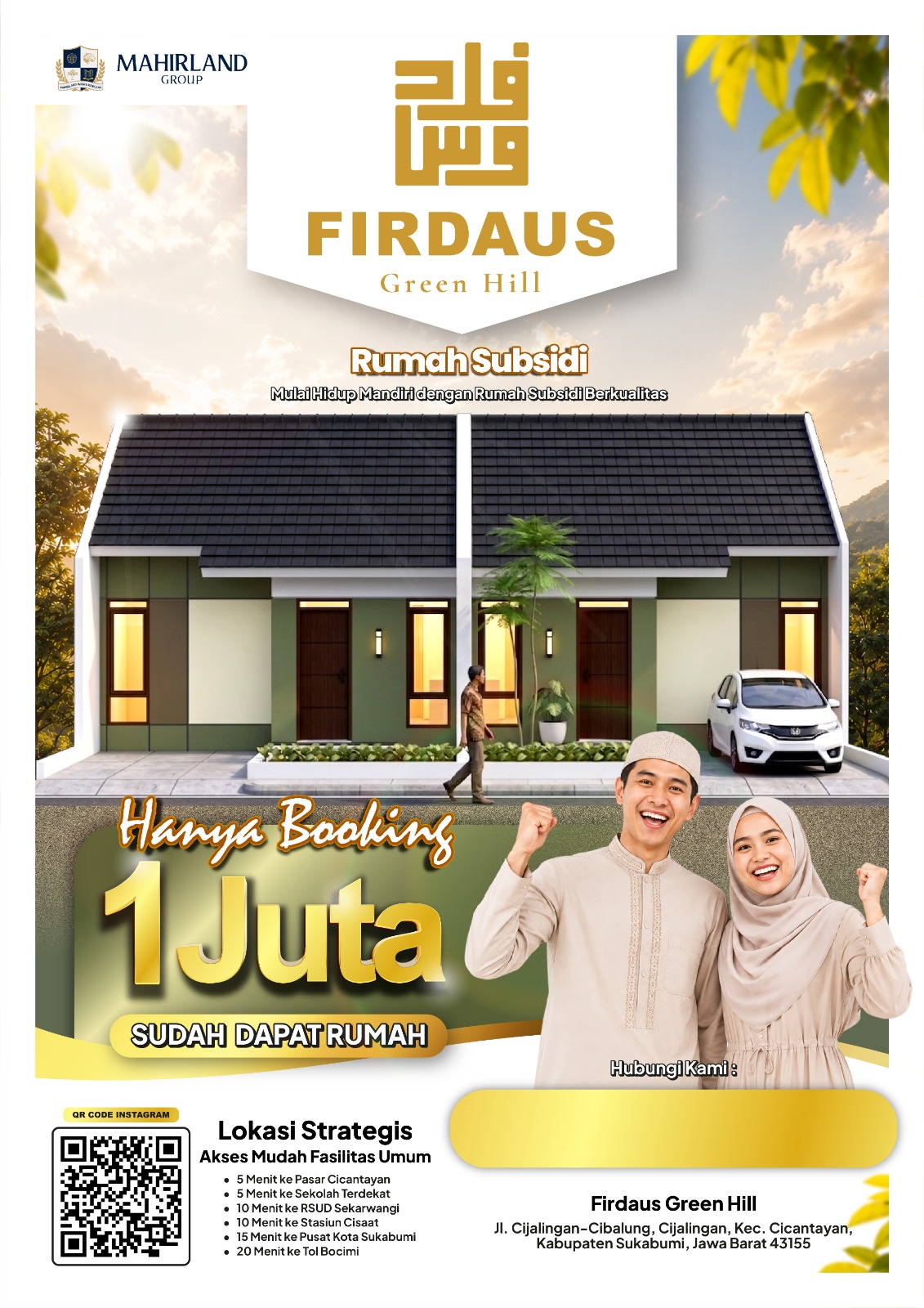 Brosur Firdaus Green Hill