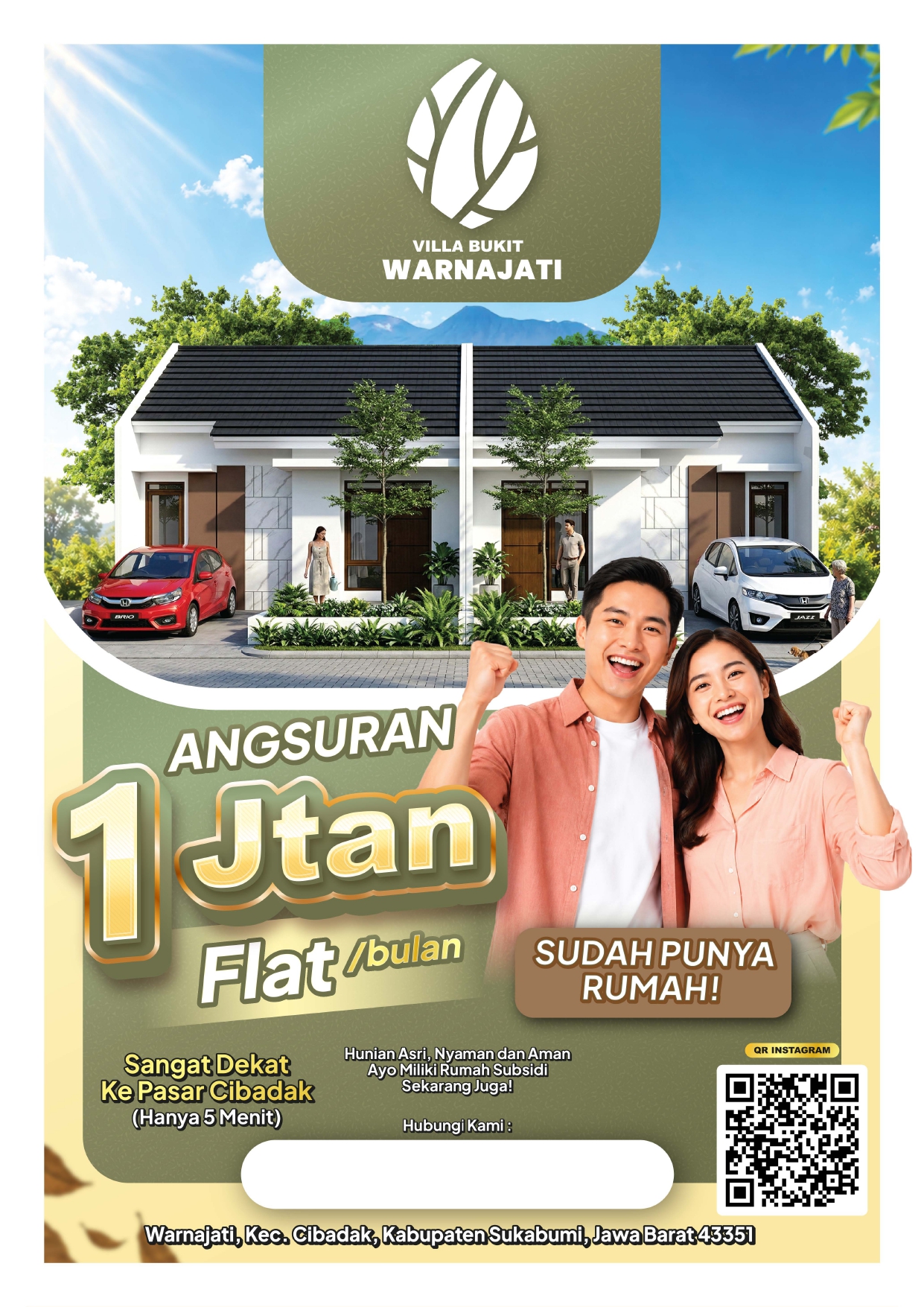 Brosur Villa Bukit Warnajati